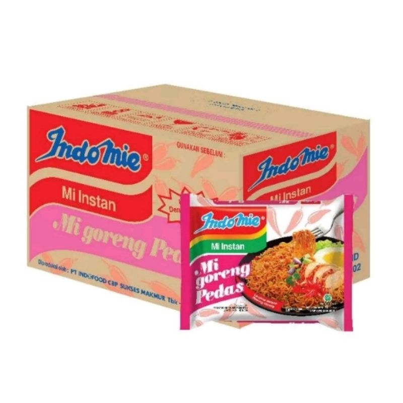 

1 DUS/40 PCS INDOMIE MIE INSTAN GORENG PEDAS 85 GRAM TStore