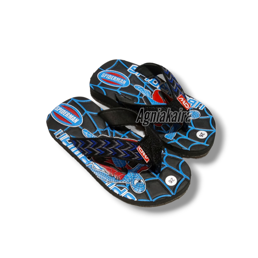 Sandal Anak Laki-laki Motif Spyderman Terbaru Kren
