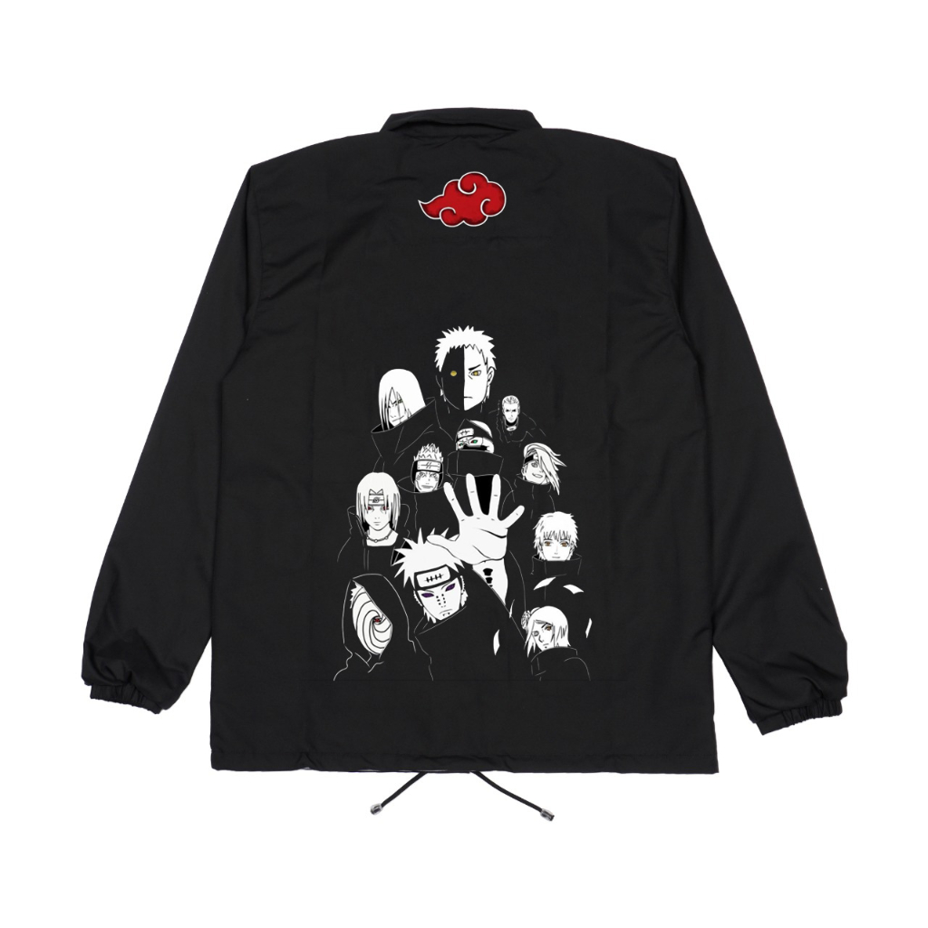 Jaket Coach Anime Naruto Akatsuki - Jaket Anime Naruto