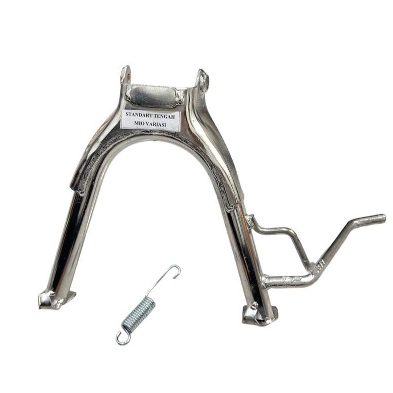 JAGANG STANDAR TENGAH YAMAHA MIO RING 17+PER STANDAR TENGAH CHROME MOTOR YAMAHA SOUL MIO NOUVO DLL