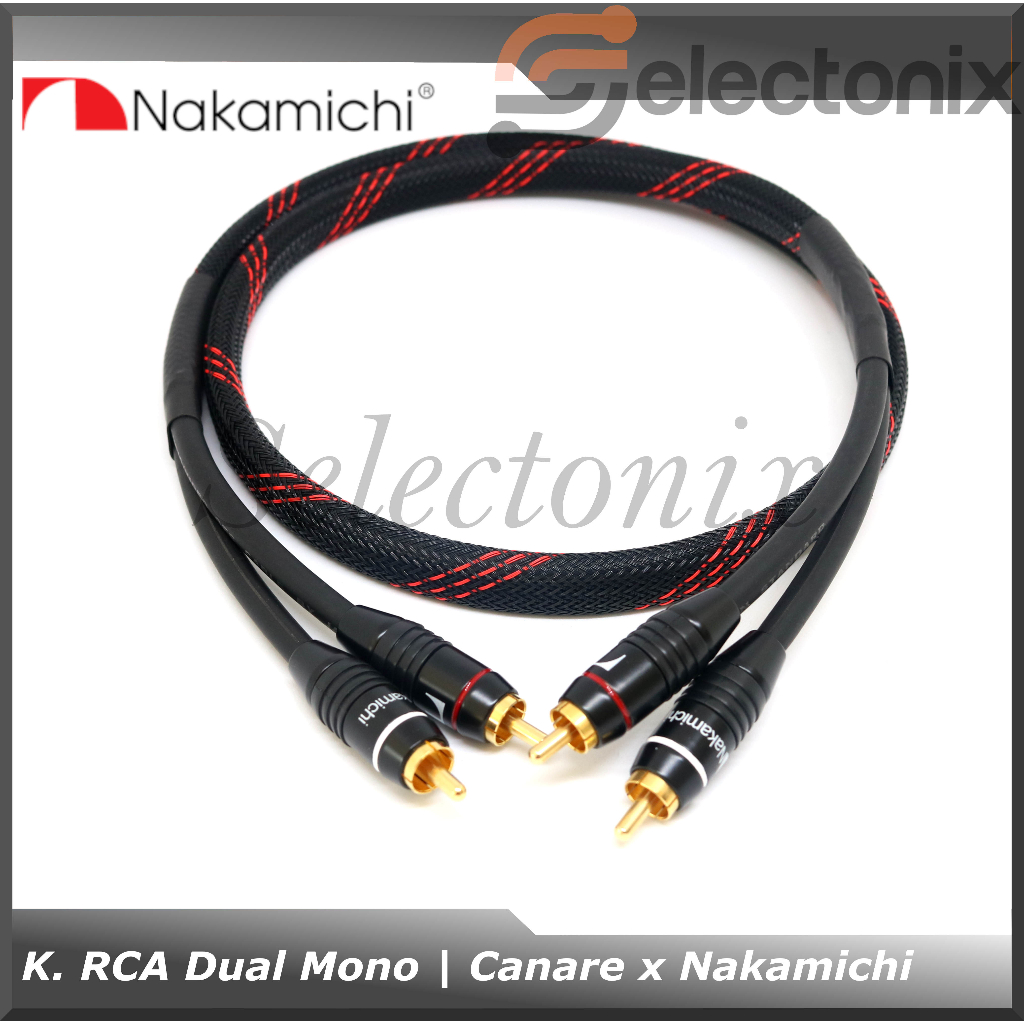 Kabel Audio RCA Nakamichi Dual Mono [2m]