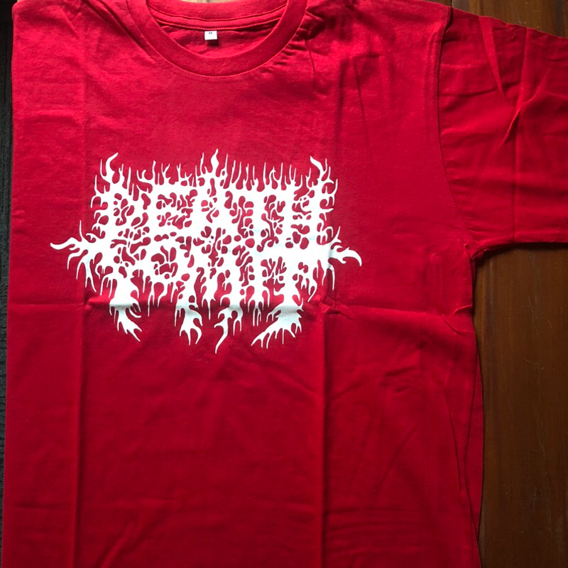 TS Death Vomit - Australian Tour 2010 White on Red RARE