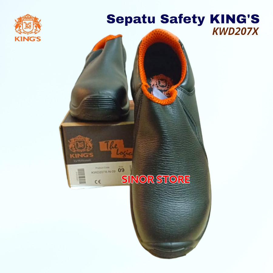 Sepatu Safety Shoes KINGS KWD 207X Original Honeywell