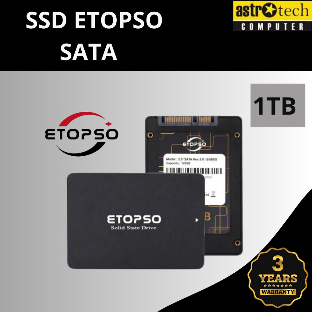 SSD 1TB ETOPSO SATA 2.5" GARANSI 3TH