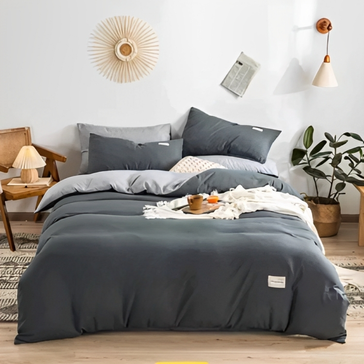 Bedcover Set Aesthetic Colour Twotone Polos