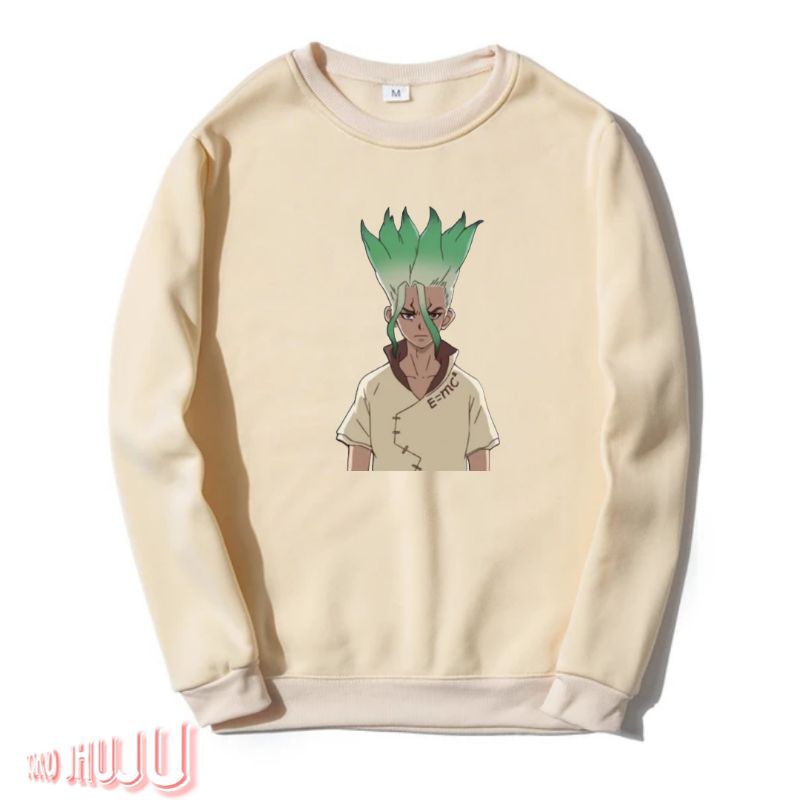 Sweater Anime Dr Stone Gambar Senku