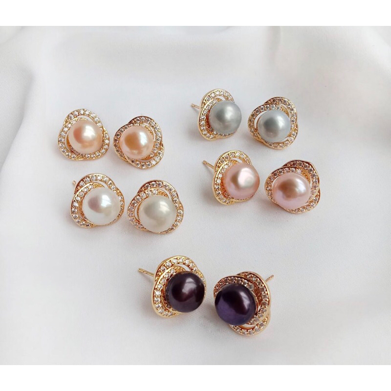 giwang,anting,aksesoris wanita,anting mutiara,giwang mutiara