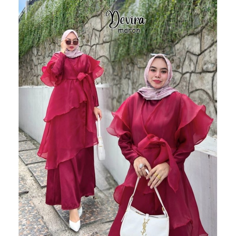 DEVIRA Gamis pesta mewah