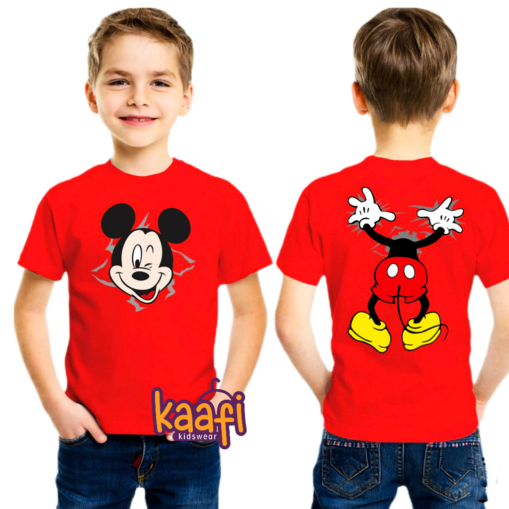 Baju Anak Mickey Mouse Donald Duck Laki laki dan Perempuan