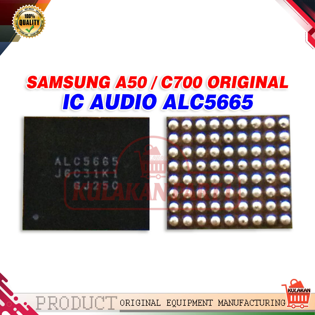 IC AUDIO ALC5665 / SAMSUNG A50 / C700 ORIGINAL