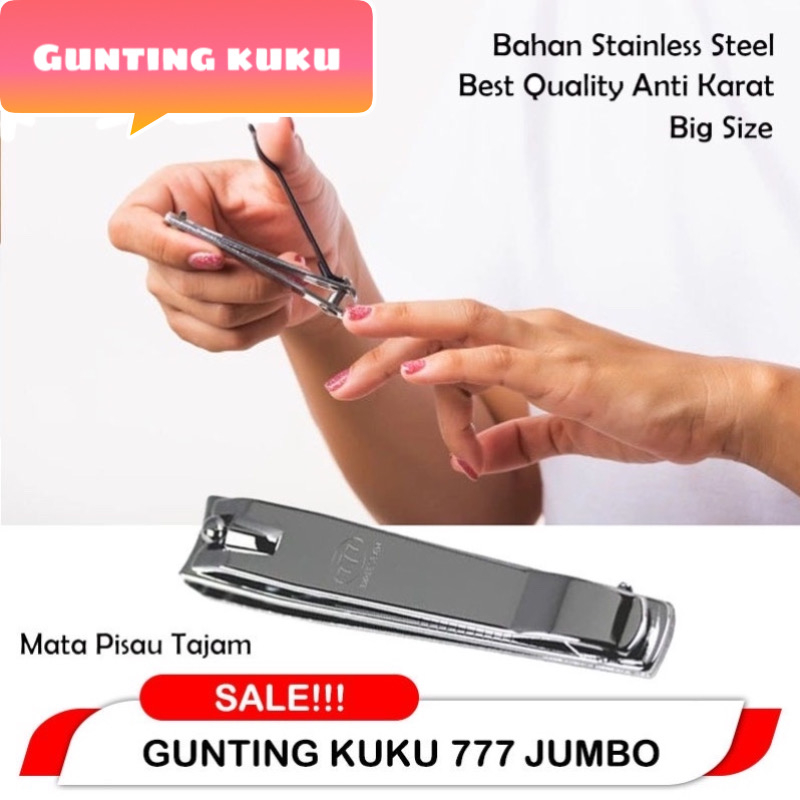 ORIGINAL Gunting Kuku 777 ( Jumbo )