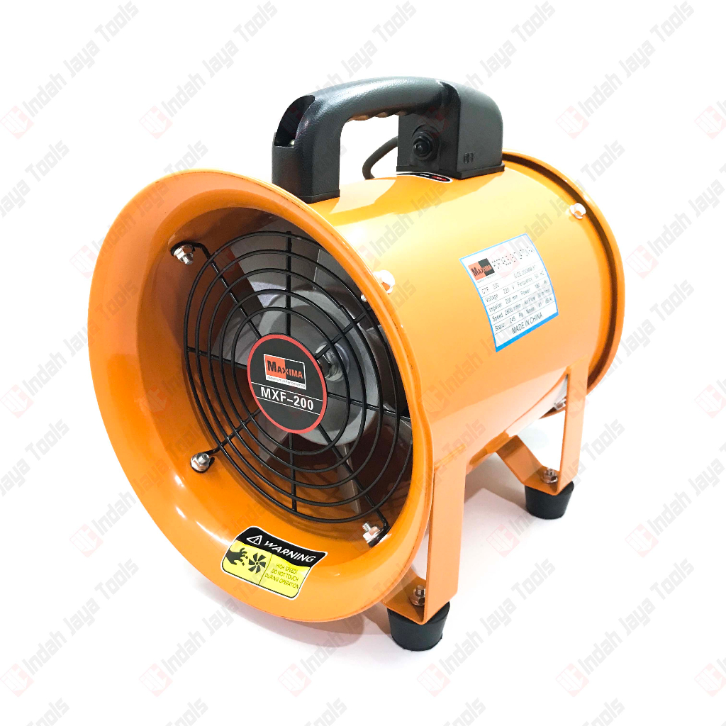 MAXIMA Portable Ventilator 8 Inch - Kipas Blower Exhaust Angin Fan