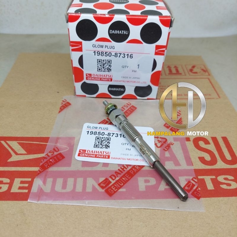BUSI PEMANAS ATAU GLOW PLUG DAIHATSU F70 F 70 10.5VOLT