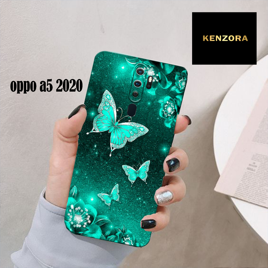 Soft Case OPPO A5 2020 - Kenzora case - Fashion Case - Kupu Kupu - Silicion Hp OPPO A5 2020 - Cover Hp - Pelindung Hp - Kesing OPPO A5 2020 - Case Lucu