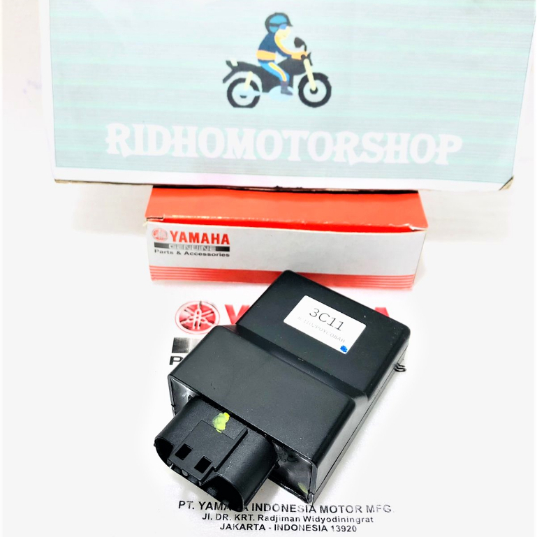 ECU ECM CDI YAMAHA VIXION OLD 3C1 TAHUN 2007 2008 2009 2010 2011 2012 ORIGINAL YAMAHA