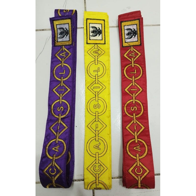 kendit paskibra bordir/kendit bordir paskibraka