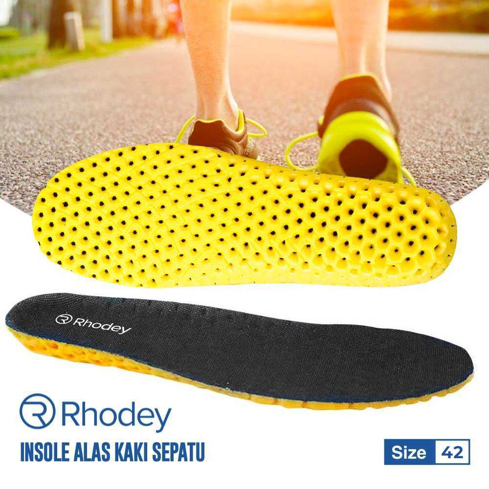 Insole Alas Kaki Sepatu Sport - Sol Dalam Sepatu - Nyaman Kuat Tidak Slip - Rhodey