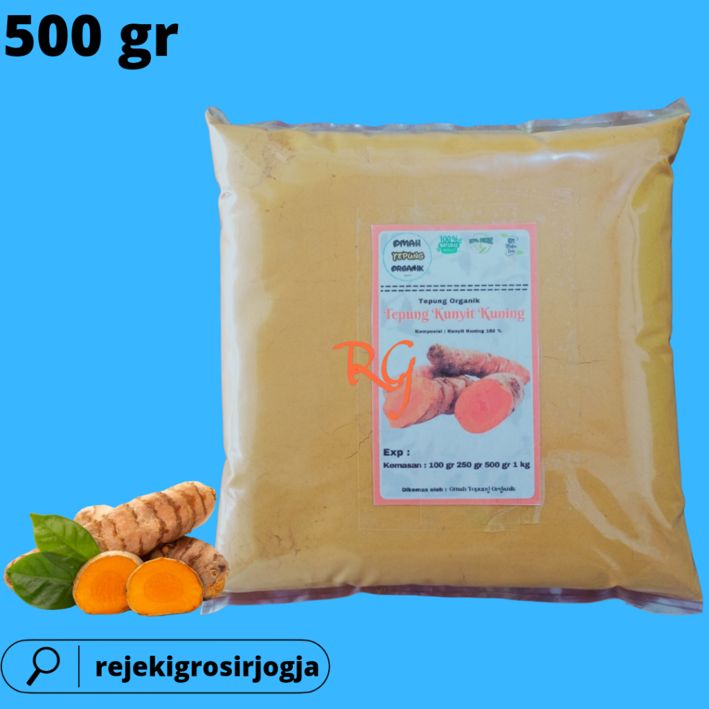 

Tepung Kunyit Kuning Murni kemasan 500 GRAM/Bubuk Kunyit Kuning Murni kemasan 500 GRAM/Serbuk Kunyit Kuning Murni kemasan 500 GRAM/Kunyit Kuning bubuk kemasan 500 GRAM