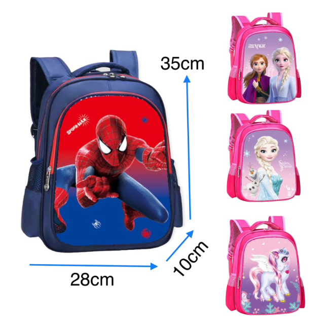 BELTSHOP NEW TAS RANSEL ANAK SEKOLAH CEWEK COWOK IMPORT UNTUK ANAK TK 00430-00434