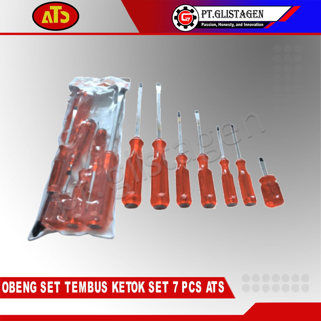 Obeng Set Tembus Ketok SET 7 Pcs ATS HIGH QUALITY