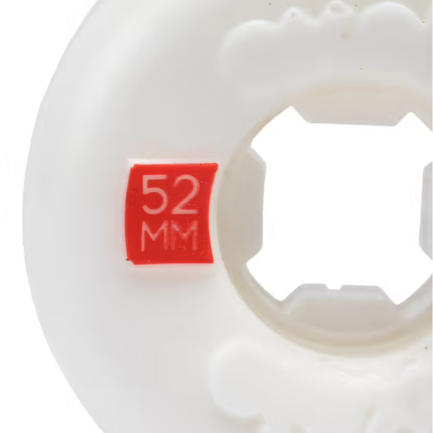 OXELO Roda Skateboard Dengan Kekerasan 101A Diameter 52mm