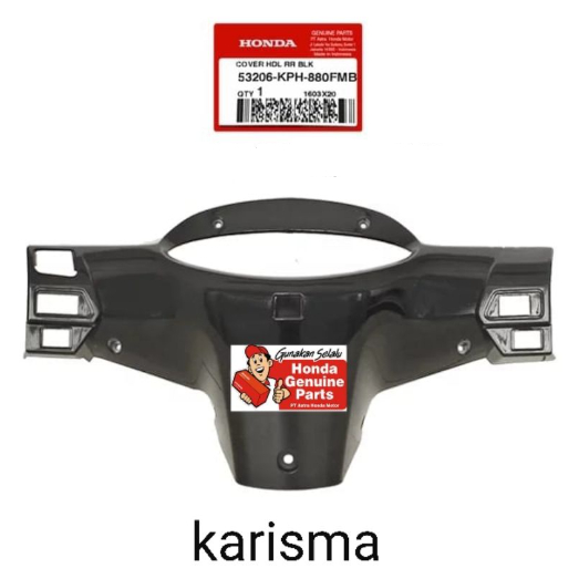 COVER HANDLE BELAKANG BATOK BELAKANG LAMPU KARISMA 53206KPH880FMB
