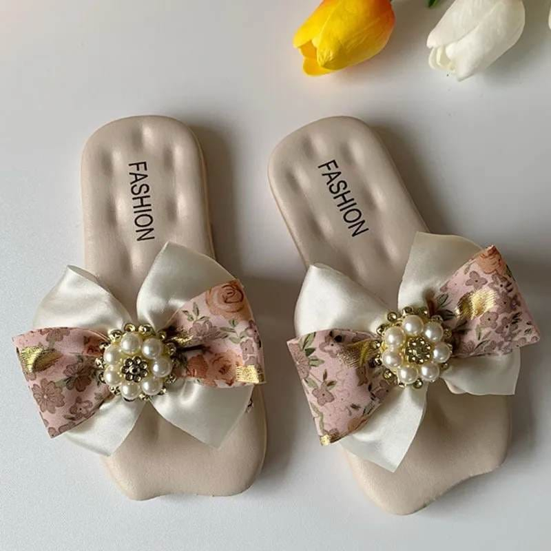 Sandal Anak Perempuan Feminine Flower Motek