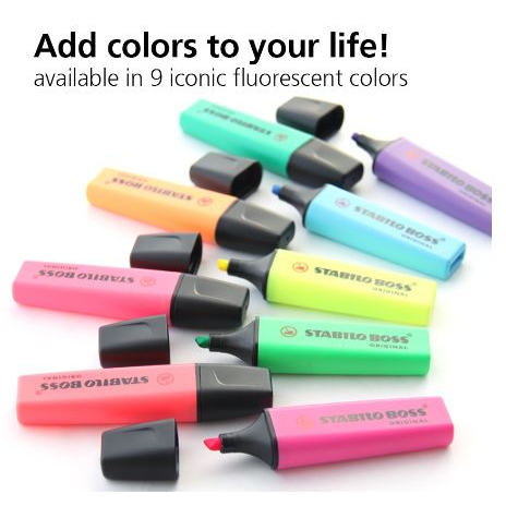 

Highlighter Stabilo BOSS SATUAN Warna Perlengkapan Kantor Deco Notes Memo Decoration Pen Sekolah Office School Stationery Hightlight Aesthetic Membaca Tools Stuff Peralatan Alat TulisBuku Menghias Hiasan Art Paper Notes Murah Termurah Tri Tunggal Malang