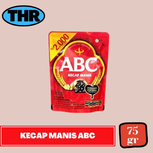 

Kecap Manis ABC 75gr