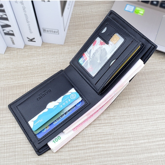 DOMPET LIPAT PRIA KULIT IMPORT ORIGINAL HITAM REMOVO WA733B5 KECIL KARTU ATM RESLETING KOIN COWOK DISTRO KEREN LAKI DEWASA KEKINIAN REMAJA SIMPLE CASUAL FASHION BATAM BRANDED