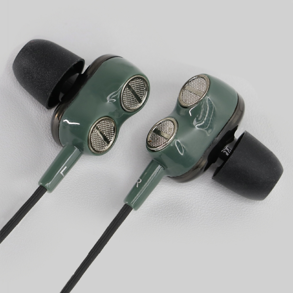 Headset Rexus Earphone Gaming EP4 Dual Driver With Mic