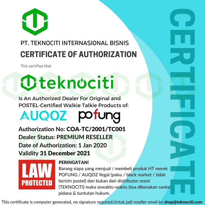 [2 PCS] - Paket Pofung UV5R /A5 5W-2 Pcs Radio HT Walkie Talkie Dual Band by Fujian Baofeng