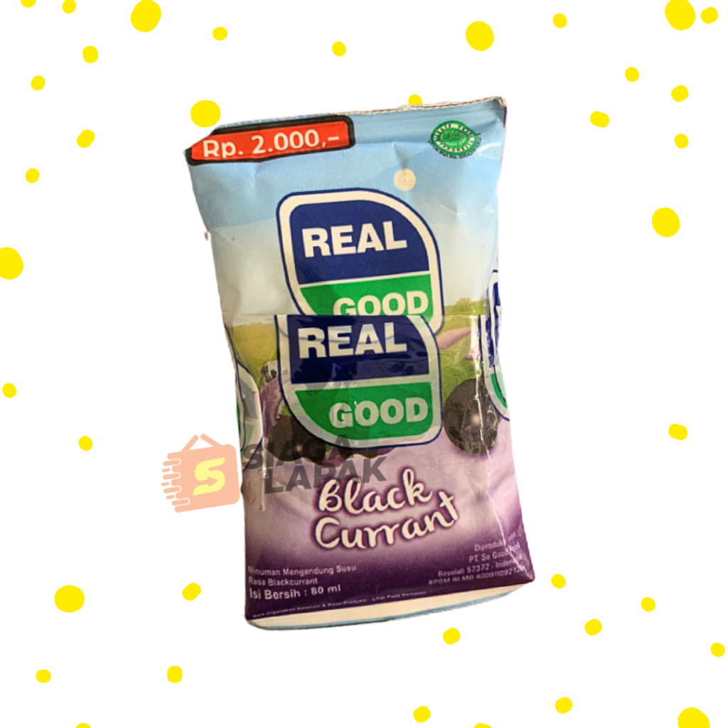 Real Good Besar 80ml Susu Bantal All Varian Aneka Rasa