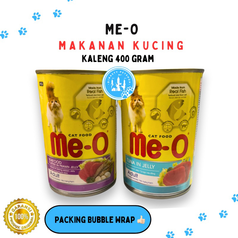 Meo Kaleng 400 gram / Meo Kaleng Seafood / Meo Adult Kaleng / Meo Kaleng Tuna / Meo Wetfood / Meo Ka