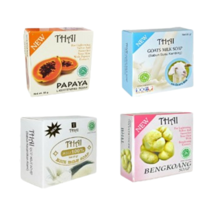 ❣️Rakkistore99❣️ Thai Soap Series 50gr,130gr | Sabun Pemutih | Sabun Whitening