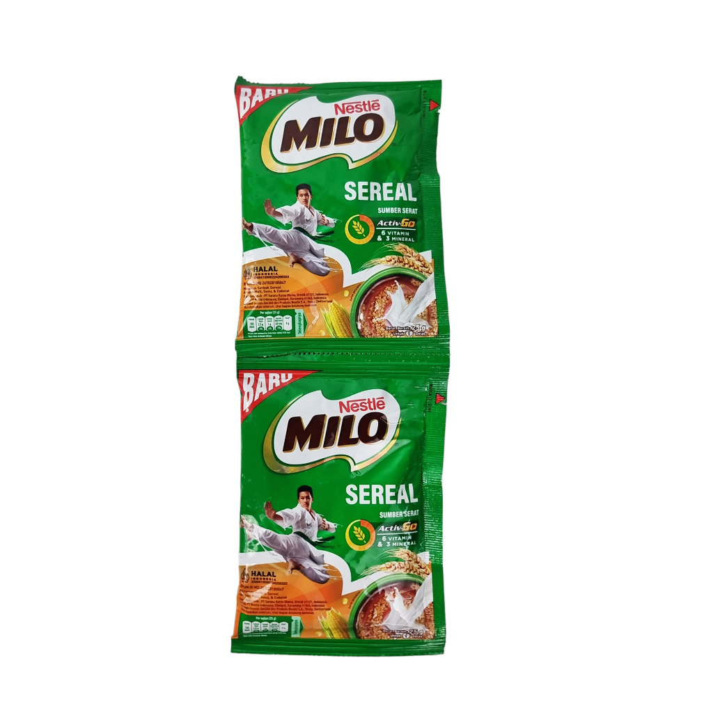 Milo Sereal Susu RENCENG - Netto 10 bks x 25gr