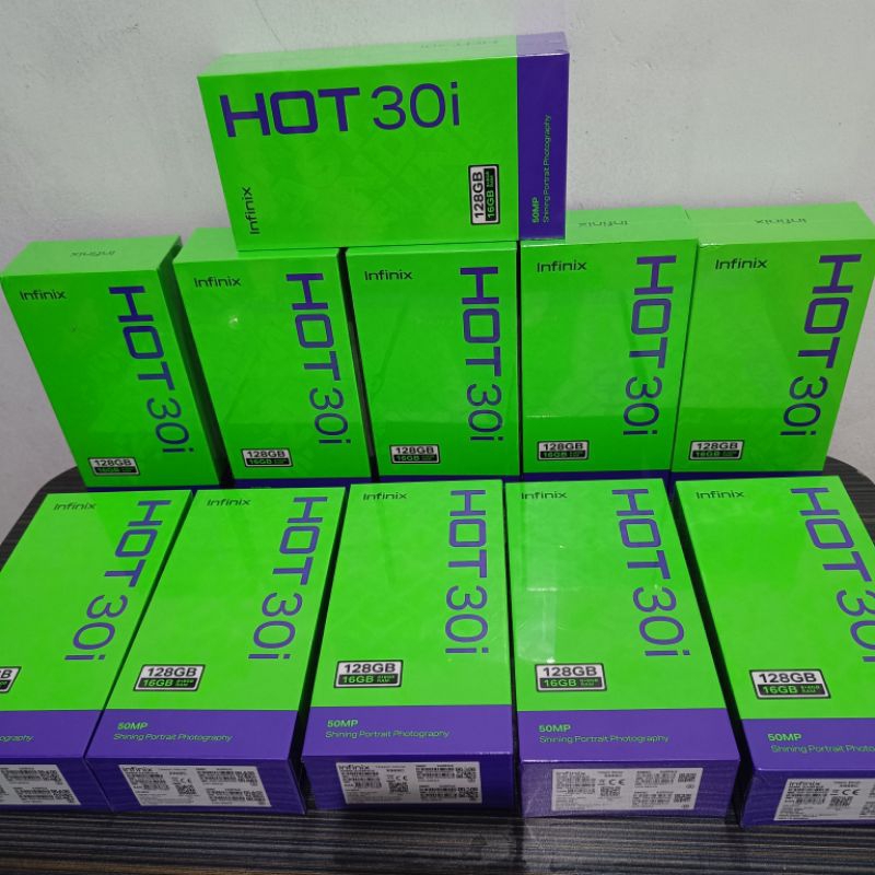 INFINIX HOT 30i RAM 8GB/128GB GARANSI RESMI - infinix Hot 30i