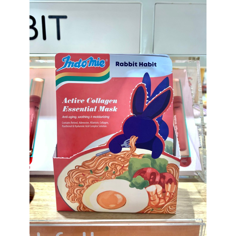 Rabbit Habit Indomie makeup series Face Mask