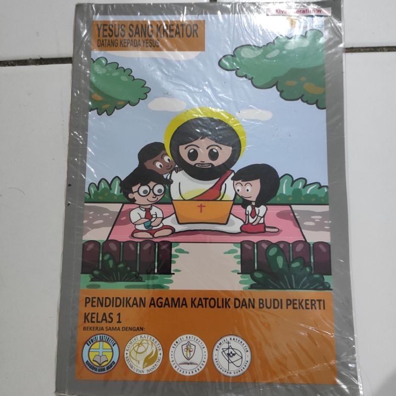 Buku Agama text book Yesus Sang kreator kelas 1 SD penerbit ethos logos pathos buku bekas second ada