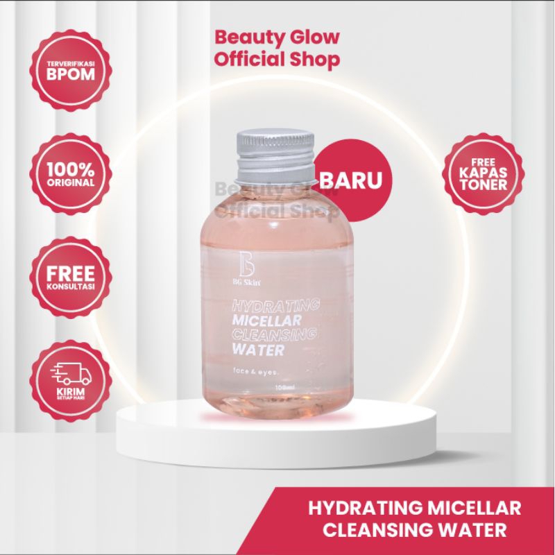 BG SKIN MICELLAR WATER HYDRATING CLEANSING DOUBLE CLEANSING