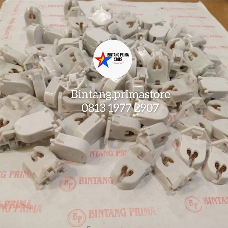 Fitting Lampu TL T5 / Fitting TL T5 / Dudukan Lampu TL T5 / Fitting T5