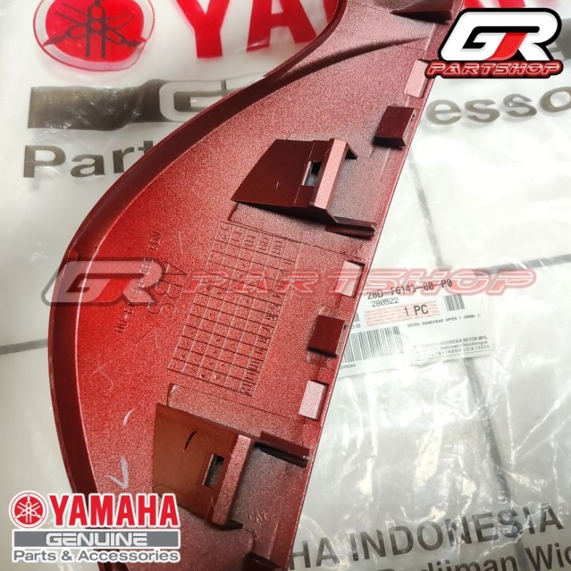 batok depan mio smile 28D maroon P0 ori ygp original yamaha