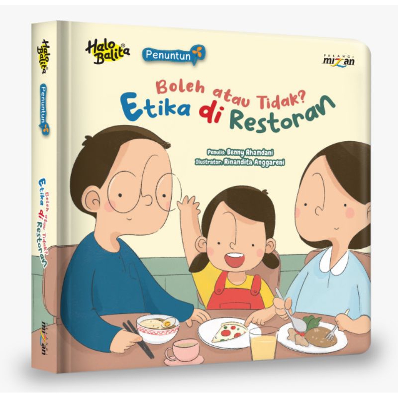 [BUKABUKU STORE] BOLEH ATAU TIDAK? ETIKA DI RESTORAN (BOARDBOOK)
