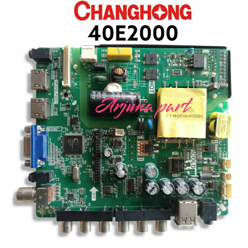 MAINBOARD TV CHANGHONG 40E2000 / MB TV CHANGHONG 40E2000 / MESIN TV CHANGHONG 40E2000 / MODUL TV CHA