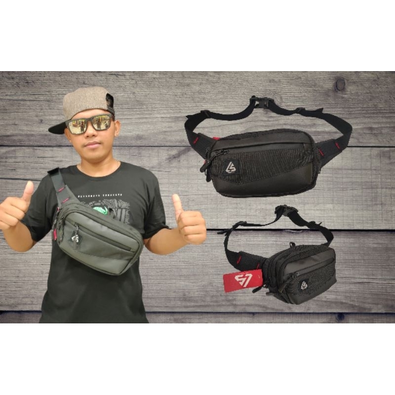 Tas Slempang Pria - Tas Waisbag Pria Model Tas Samping