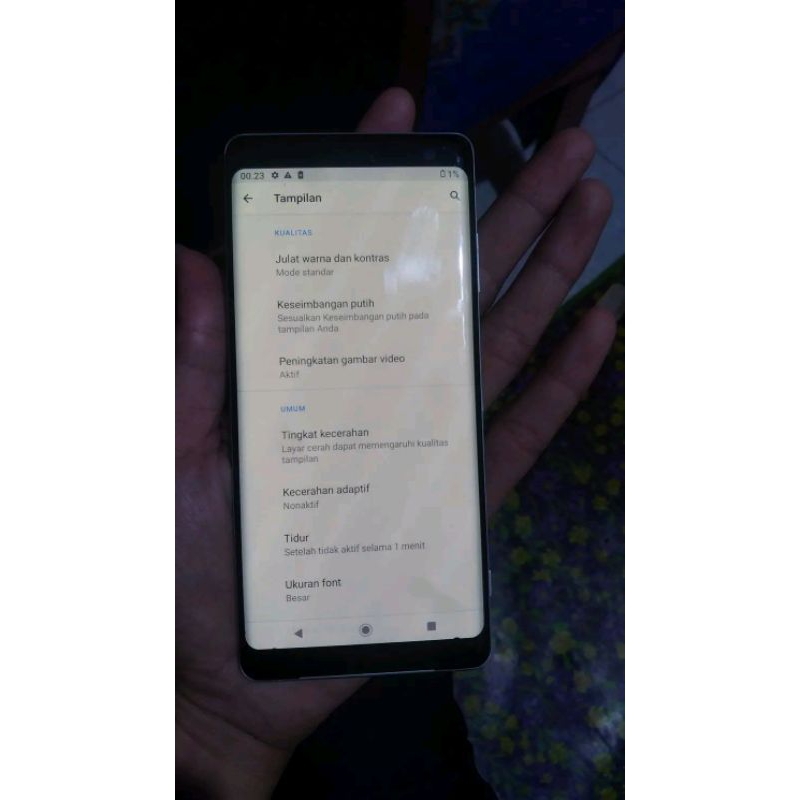 LCD SONY XZ3 ORI COPOTAN