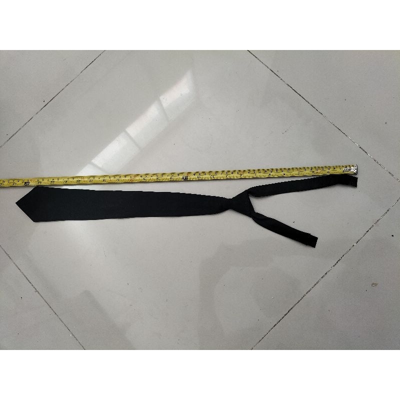 Dasi Kerja/Ospek/Sekolah instan Hitam Keren