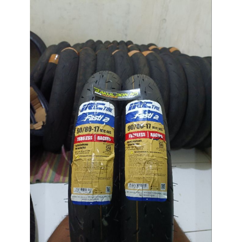 irc fasti 2 90/80 ring 17 dan ring 14