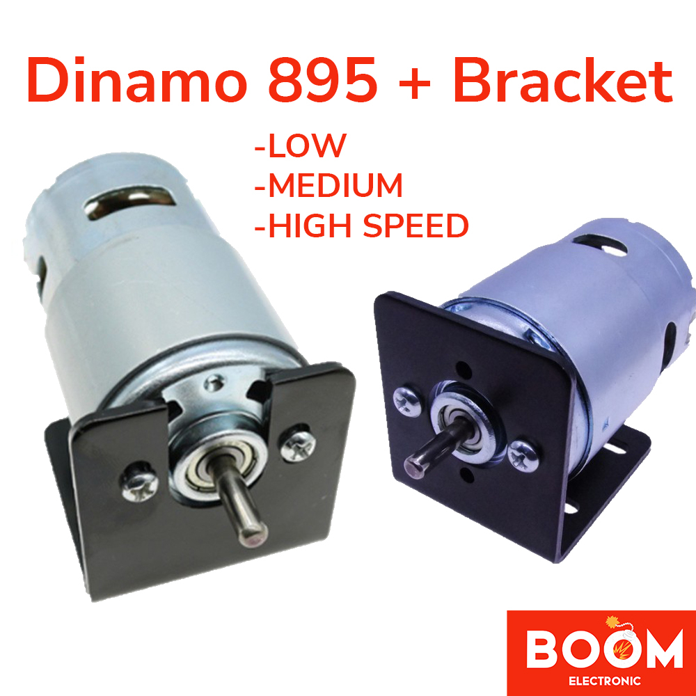 PAKET!!!! Dinamo Motor 895 Low, Medium and High SPEED and BRACKET 3mm