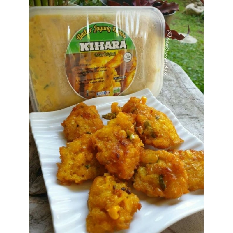 perkedel dadar jagung frozen kihara food / bakwan